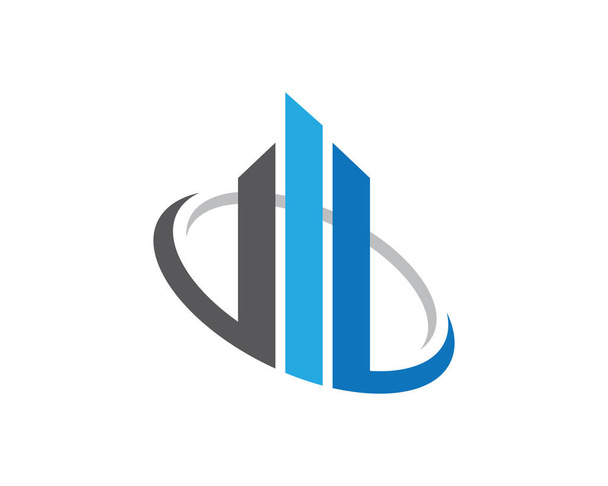 Logo immobiliare immagini illustrazione design - Vettoriali, immagini