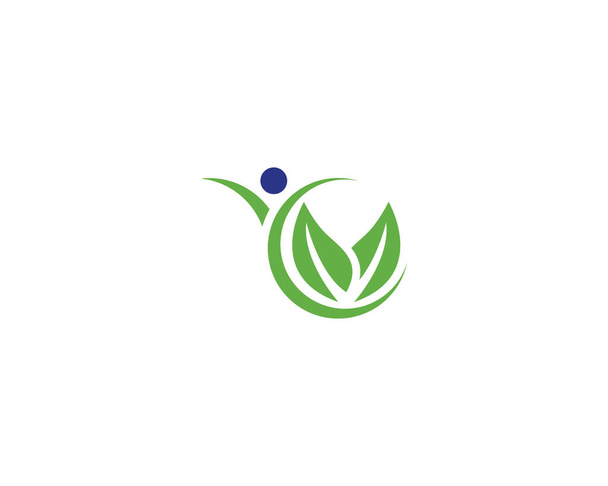 Natur Leben Logo Bilder Illustration Design - Vektor, Bild