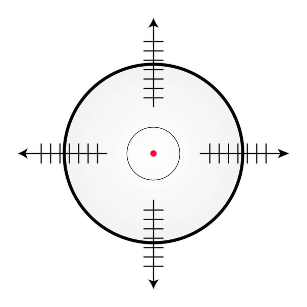 diseño de ilustración de icono de objetivo de dron aislado - Foto, imagen