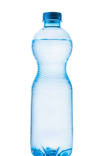 Plastic five-liter botttle for purified water isolated on white background - Foto, afbeelding