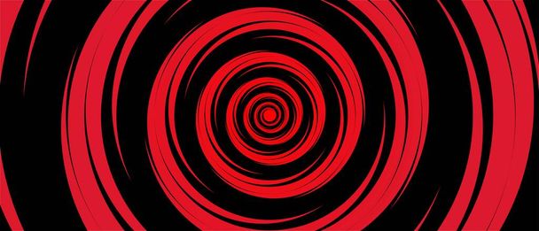 Αφηρημένο φόντο. Σχεδιασμός σήραγγας. Η υφή των κύκλων στριμμένα σε μια σπείρα, ύπνωση. Σάρινγκαν. Φυλή Uchiha. Ιστορικό anime. Εικονογράφηση διανύσματος - Διάνυσμα, εικόνα