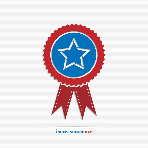 Independence day badge - Vector, Image