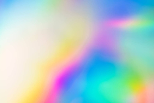 Multi gekleurde achtergrond met holografische textuur effect - Foto, afbeelding