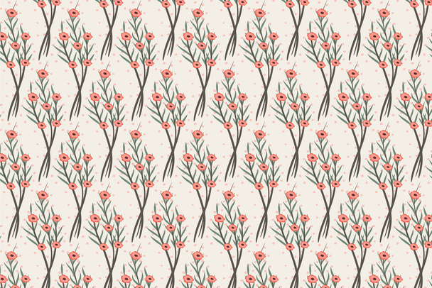 Flower pattern -flower modern vector clean simple editable pattern colorful - Valokuva, kuva