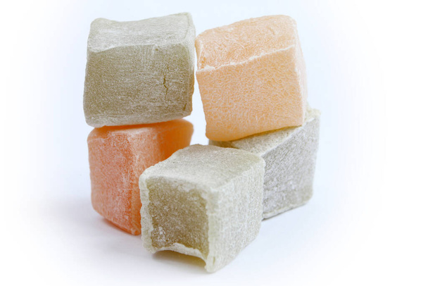 traditional Turkish delight in various colors - Photo, Image