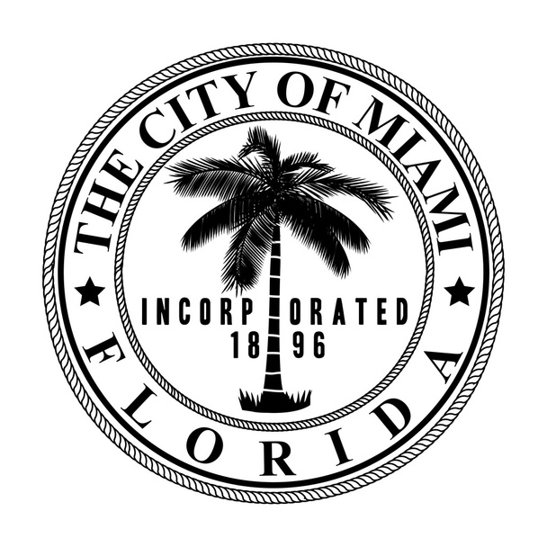 Miami design - Vektor, obrázek