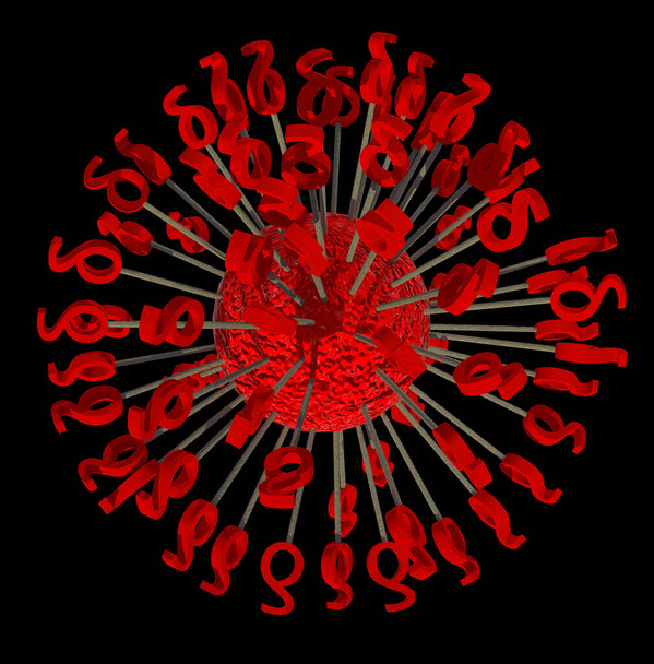 дельта-варіант мутації ковід ковід-19 коронавірус ковід19 новий індійський ізольований 3d рендеринг
 - Фото, зображення