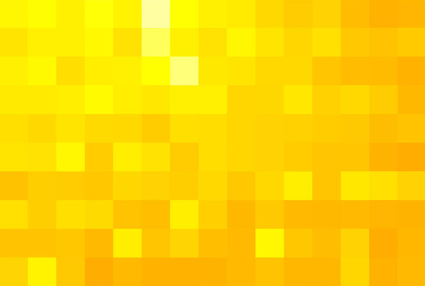 抽象的なピクセル黄色の背景。正方形からベクトル幾何学的なテクスチャ。ベクターイラスト - ベクター画像