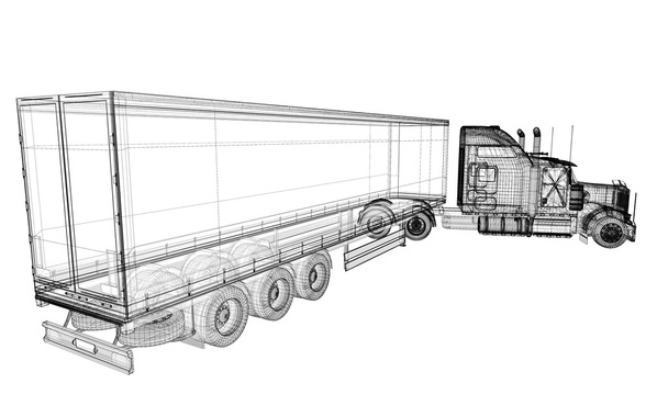Cargo Delivery Vehicle - Photo, Image