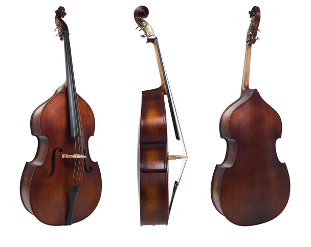 drie cello weergave - Foto, afbeelding