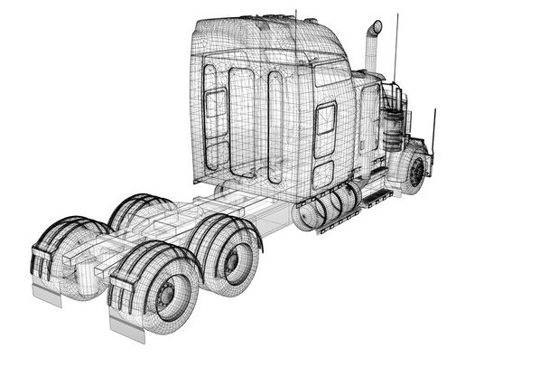 Logistyka - transport samochodowy - Zdjęcie, obraz