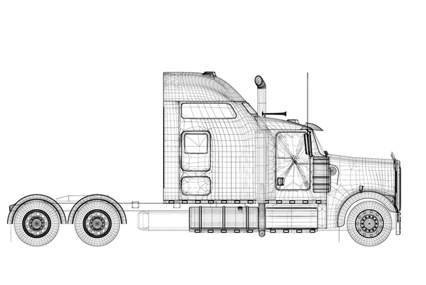 Logistyka - transport samochodowy - Zdjęcie, obraz