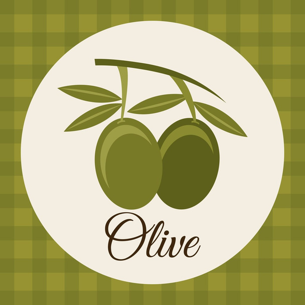 Olives design - Vetor, Imagem