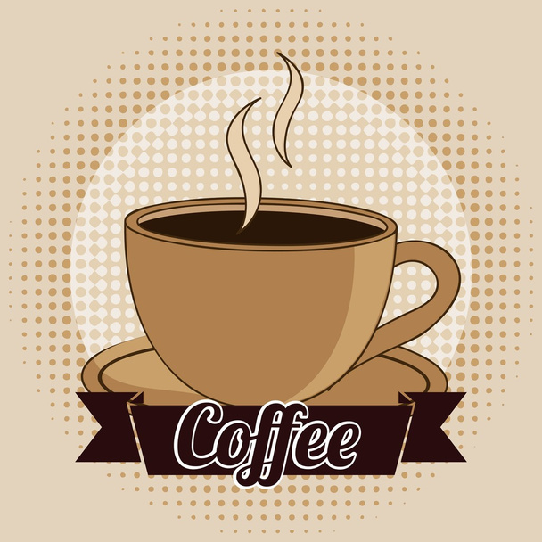 Design de café
 - Vetor, Imagem