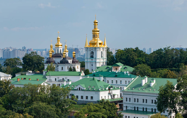 Uma imagem do complexo religioso Kiev Pechersk Lavra. - Foto, Imagem