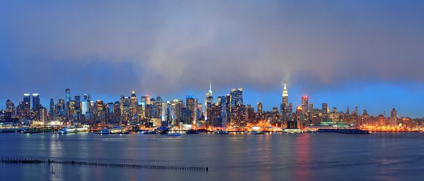 Puesta de sol de Nueva York
 - Foto, imagen