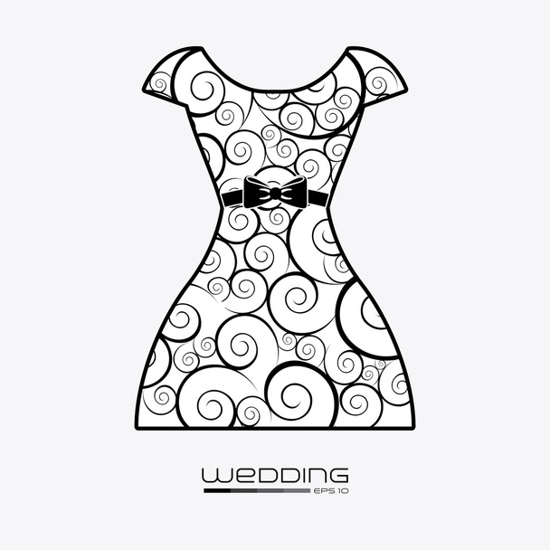 Svatební design - Vektor, obrázek
