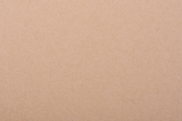 Texture of clean beige color carton paper background - Zdjęcie, obraz
