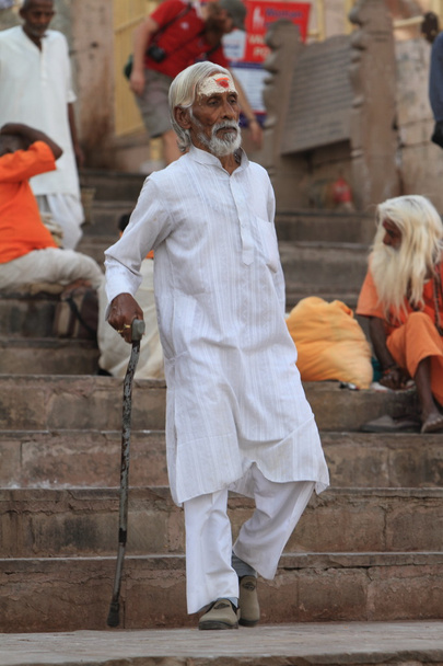 Sadhu Santo en la India
 - Foto, imagen