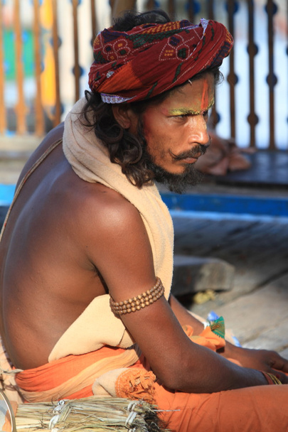 Heilige sadhoe in india - Foto, afbeelding