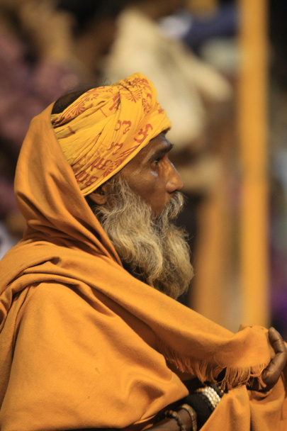 Szent sadhu Indiában - Fotó, kép