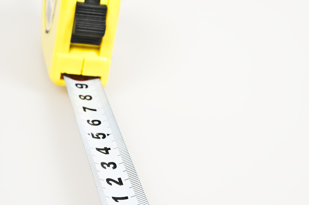 Measure tape isolated on white background - Photo, Image