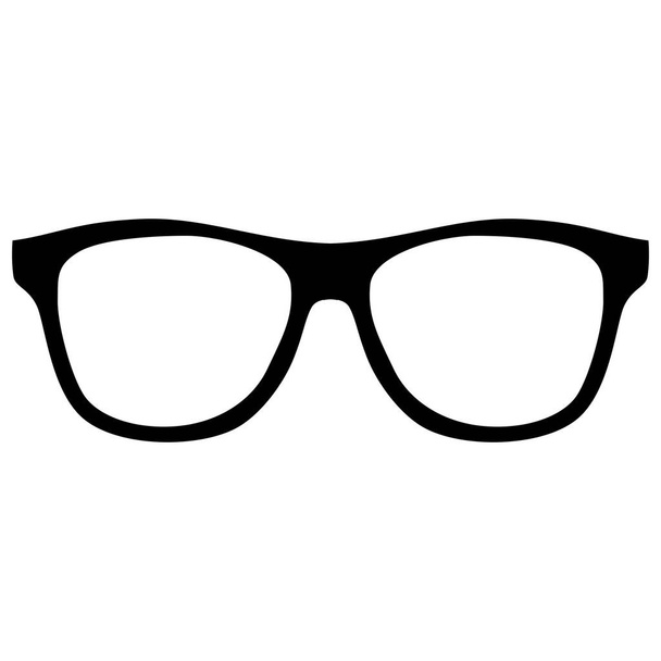 Ikona okularów. logo okularów słonecznych. ilustracja wektora. - Wektor, obraz