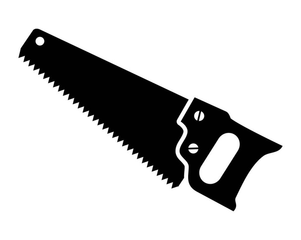hand saw icon. carpenter Work tools, Construction and Manufacturing icons. Equipment icons vector illustration. - Vector, Image