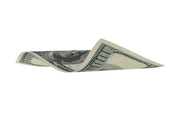 Dollár, Papír pénz, Amerikai bankjegy, Repülő pénz, 3D Render - Fotó, kép