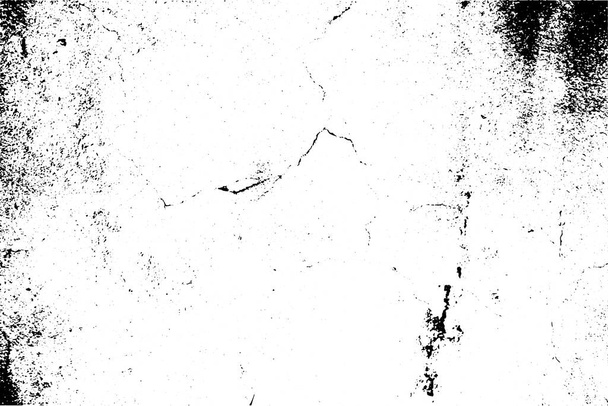 Векторный гранж абстрактная текстура черный и белый фон. - Вектор,изображение