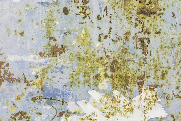 Металева поверхня зі старою фарбою Іржавий фон русична текстура
 - Фото, зображення