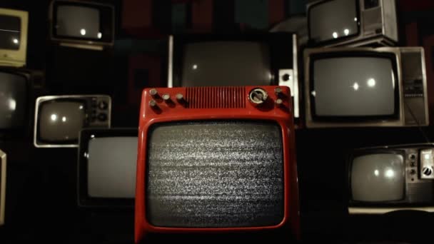 Flag of Salzburg, Austrian State, and Vintage Televisions.  - Filmati, video
