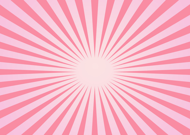 ピンクの渦巻き模様のサンバーストと抽象的な背景 - 写真・画像