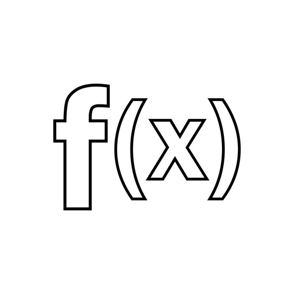 obecná notace pro funkce v matematice - Vektor, obrázek