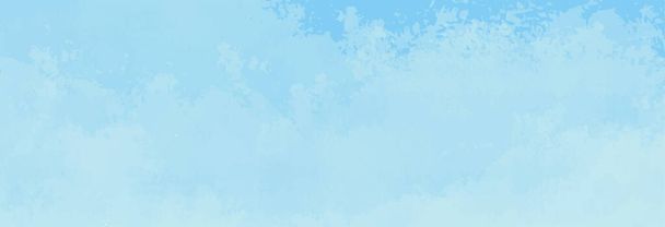 Blauwe aquarel achtergrond voor texturen achtergronden en web banners desig - Vector, afbeelding