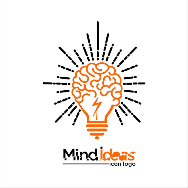 ideas de la mente / diseño del logotipo inspiración - Vector, Imagen