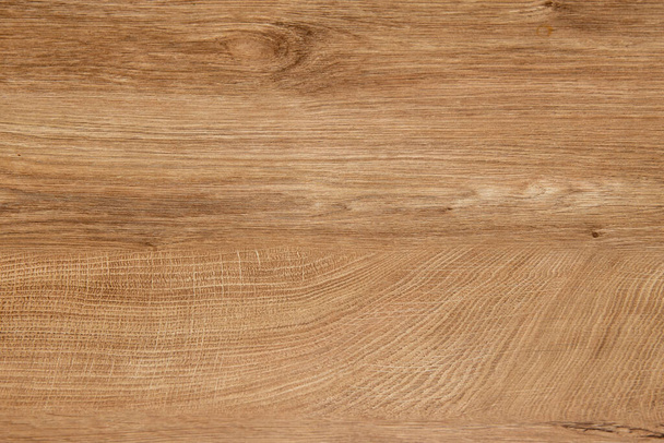 Wooden table top with deep veins of light French oak. Vector wooden background. - Foto, imagen