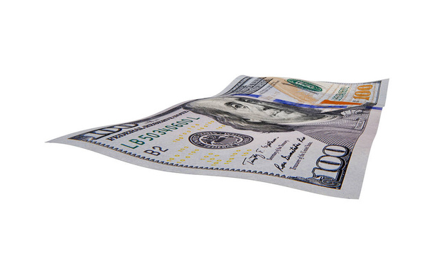 Kudrnatý americký dolar, Plovoucí mince, Americká bankovka - Fotografie, Obrázek