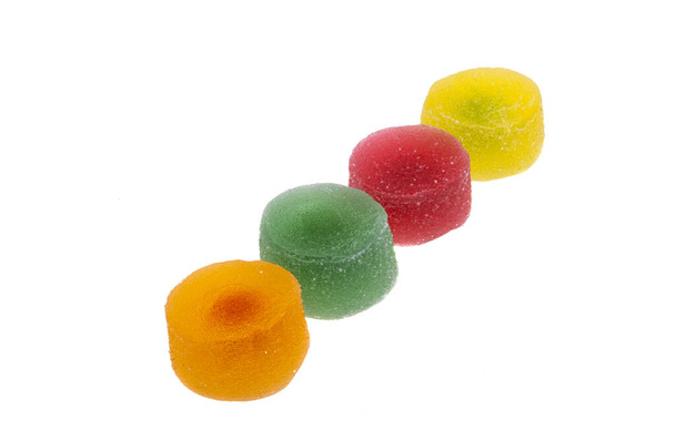 gummy candy isolated on white background  - Fotografie, Obrázek