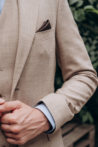business suit for a man, tuxedo, three-piece suit - Fotografie, Obrázek