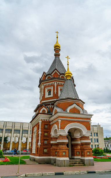 Jaroslawl, Russland. Alexander Newski-Kapelle - Foto, Bild