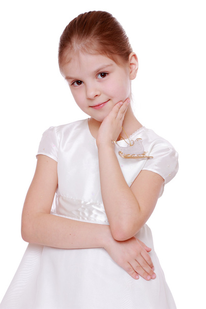Portrait of little girl - Фото, изображение