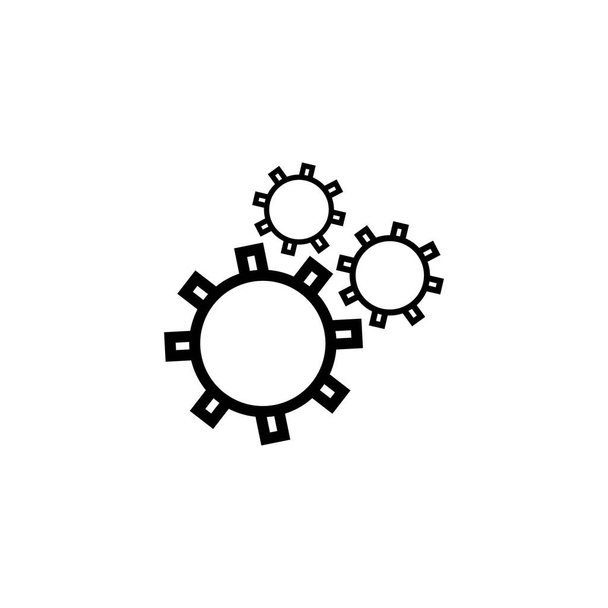 gear wheel adjuster icon vector design illustration circle - Vector, Image