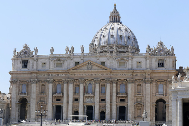 Bazilika sv. Petra ve Vatikánu, Římě, Itálie - Fotografie, Obrázek