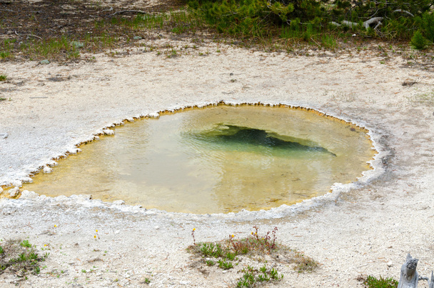 гейзер в yellowstone
 - Фото, зображення