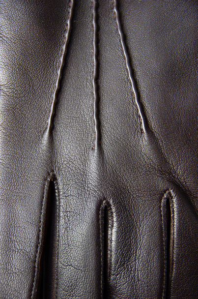 Nahaufnahme mit Lederhandschuhen - Foto, Bild