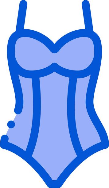 soutien-gorge lingerie culotte icône - Vecteur, image