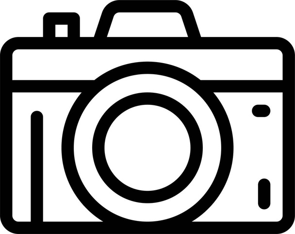 Kamera-Gadget-Symbol in der mobilen Gerätekategorie - Vektor, Bild