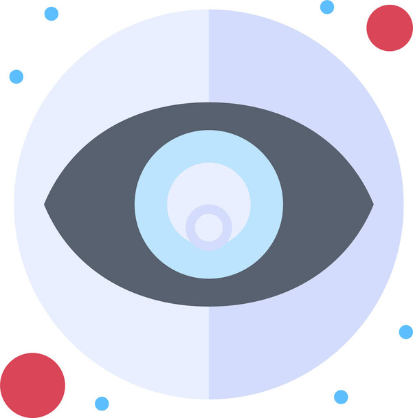 Sichtbarkeitssymbol für die Augen - Vektor, Bild