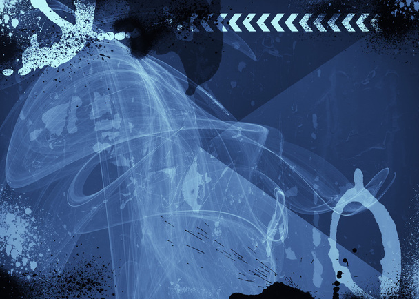 Grunge abstract textured  collage - Foto, imagen